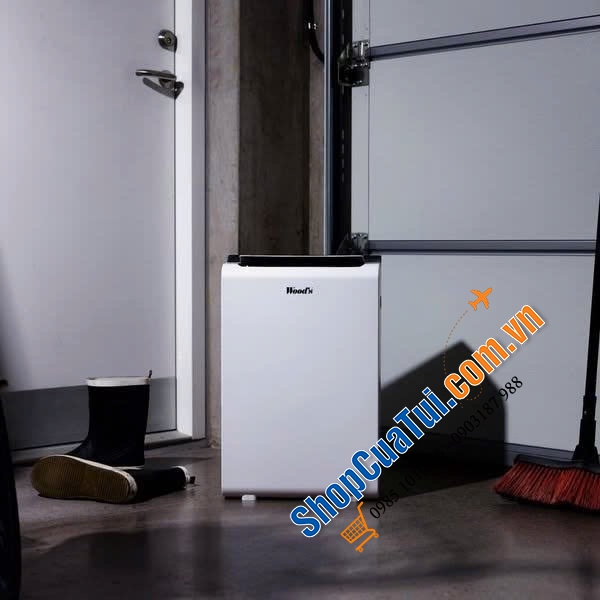 Máy hút ẩm kèm lọc không khí Wood’s WDD90 (sử dụng cho phòng 60m2).