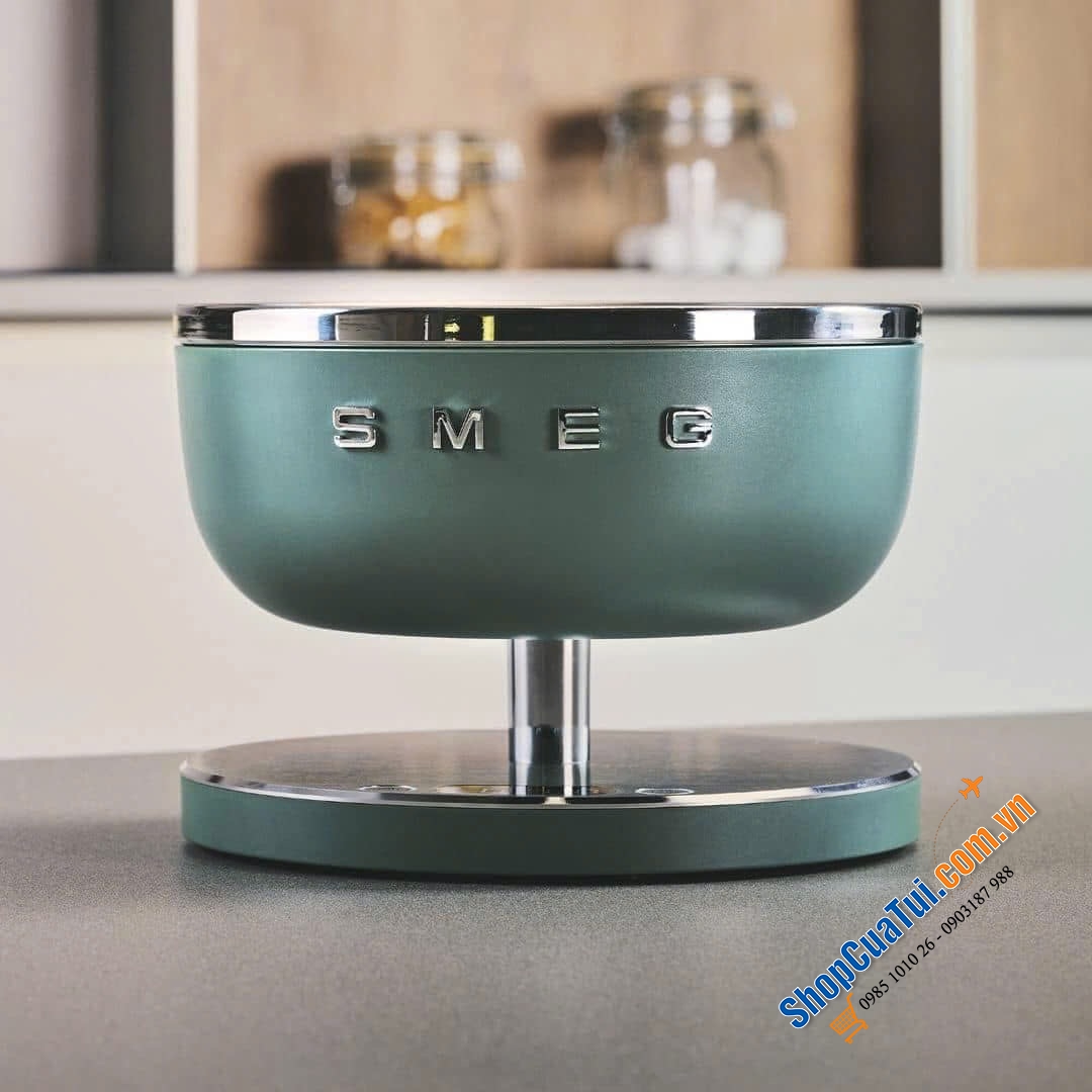 CÂN NHÀ BẾP SMEG 5kg với 4 đơn vị đo lường khác nhau, dễ dàng chuyển đổi