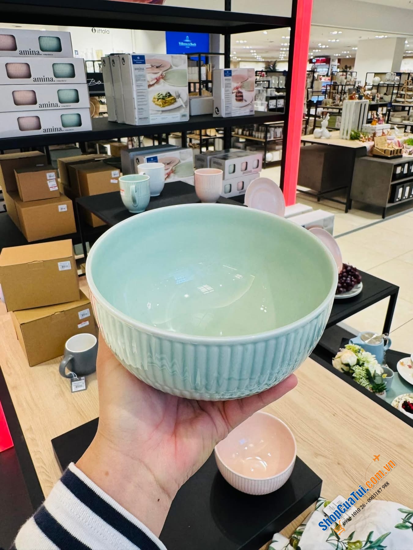 Set 3 Bát Sứ Ăn Bún Phở Cháo Cao Cấp Seltmann Amina – made in Germany - Sang Trọng & Tiện Dụng.