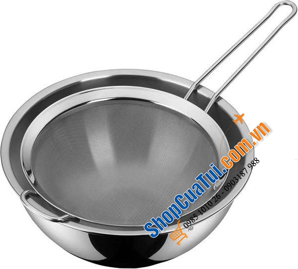 Rây lọc Inox Wmf Gourmet đường kính 20cm.