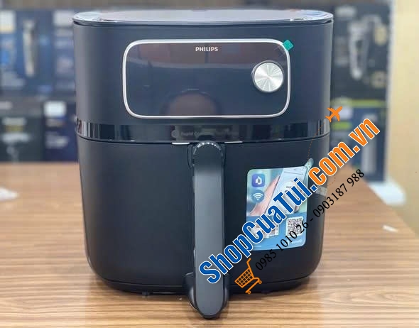 Nồi chiên không dầu Philips HD9876 - Philips Combi 7000 - Mẫu mới nhất 2025 8.3L ( màu trắng, màu đen )