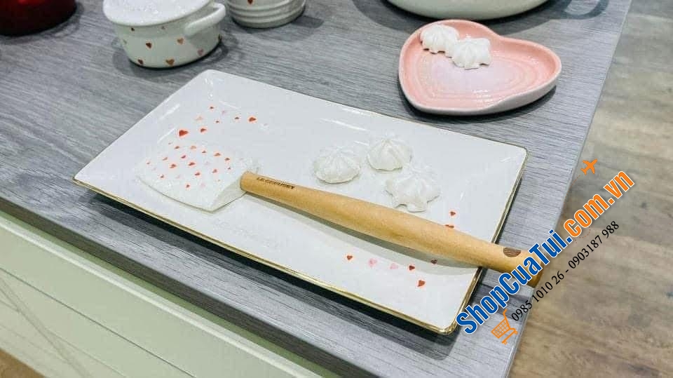 ĐĨA LECREUSET L\\\'Amour Collection HÌNH CHỮ NHẬT.
