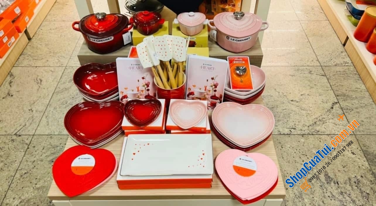 ĐĨA LECREUSET L\\\'Amour Collection HÌNH CHỮ NHẬT.