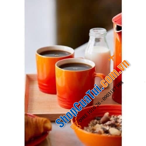 SET 2 CỐC LE CREUSET 100ml & 350ml mầu cam.