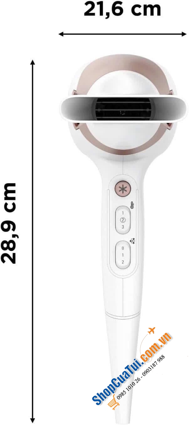 MÁY SẤY TÓC ROWENTA STUDIO DRY GLOW CV5830.