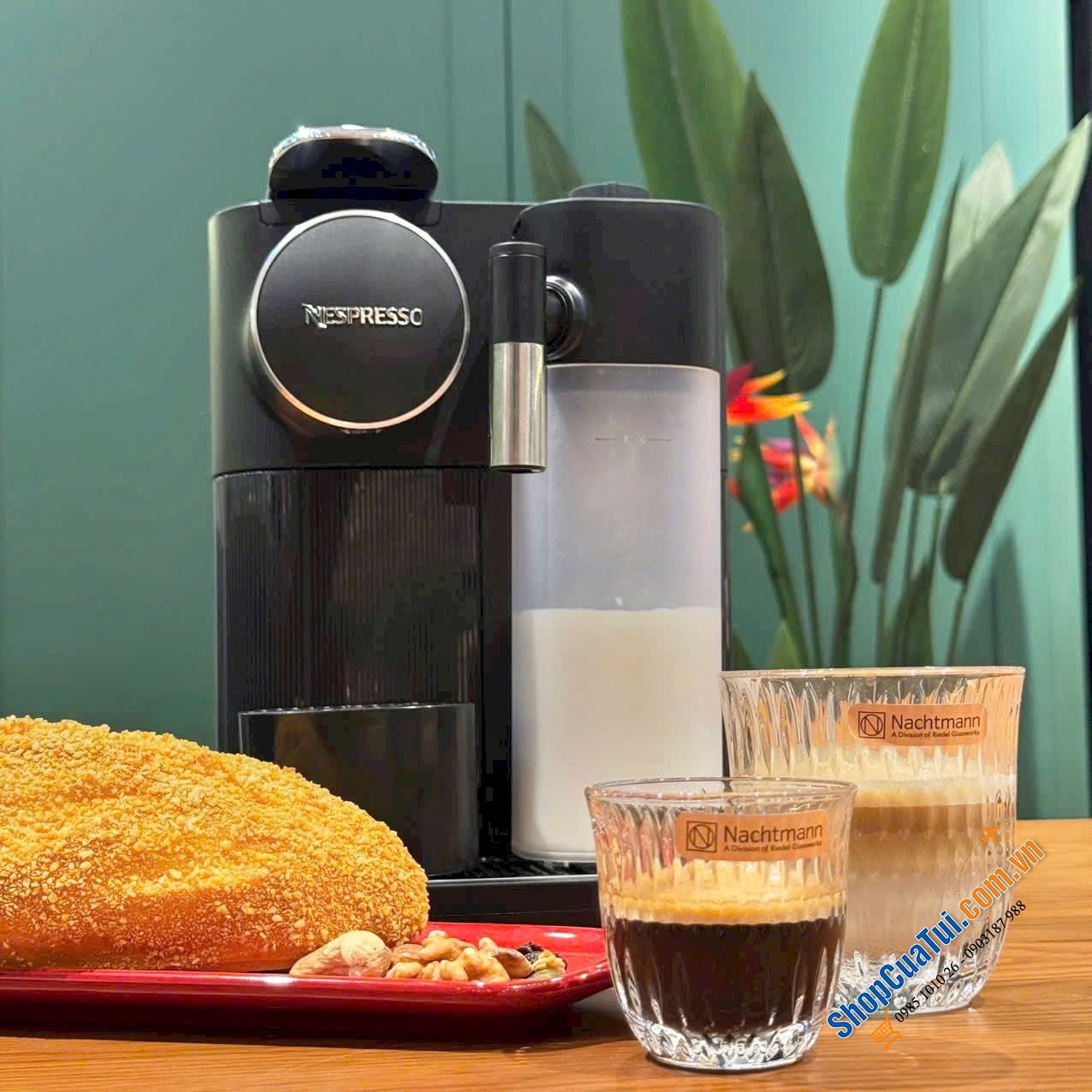 Máy pha Cafe viên nén Delonghi EN640 NESPRESSO Gran Lattissima