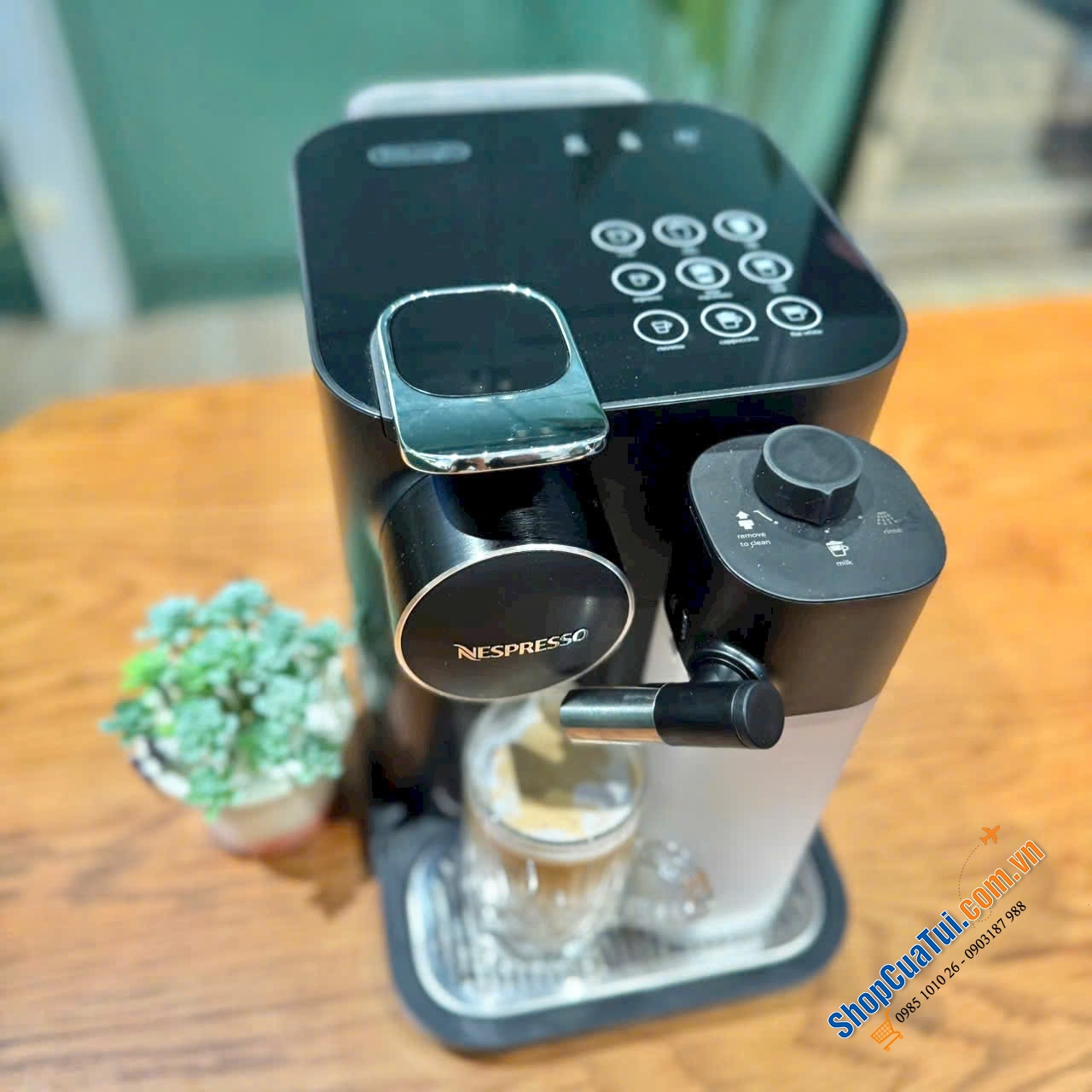 Máy pha Cafe viên nén Delonghi EN640 NESPRESSO Gran Lattissima