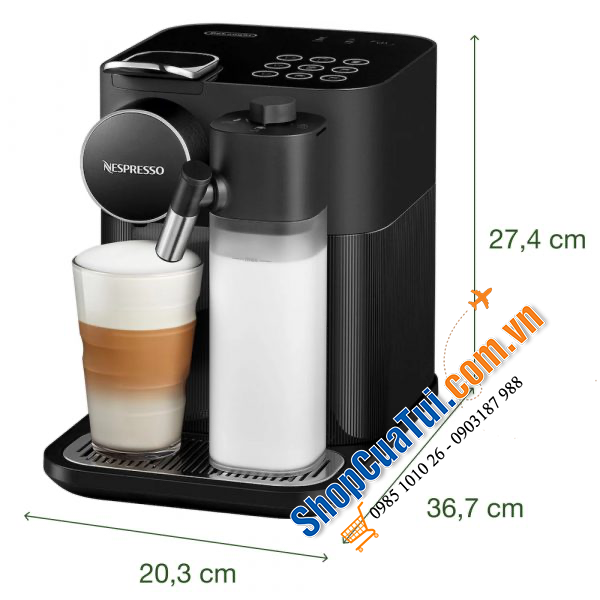 Máy pha Cafe viên nén Delonghi EN640 NESPRESSO Gran Lattissima