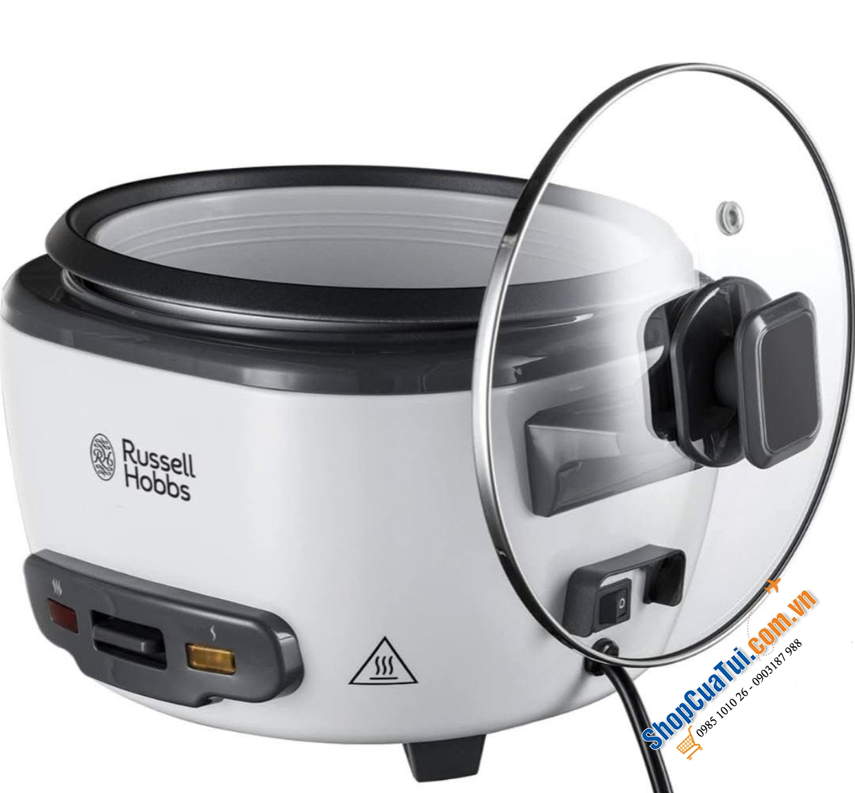 Nồi Cơm Điện Russell Hobbs 27040 Size 2L - Nồi cơ size lớn dành cho 6-10 người
