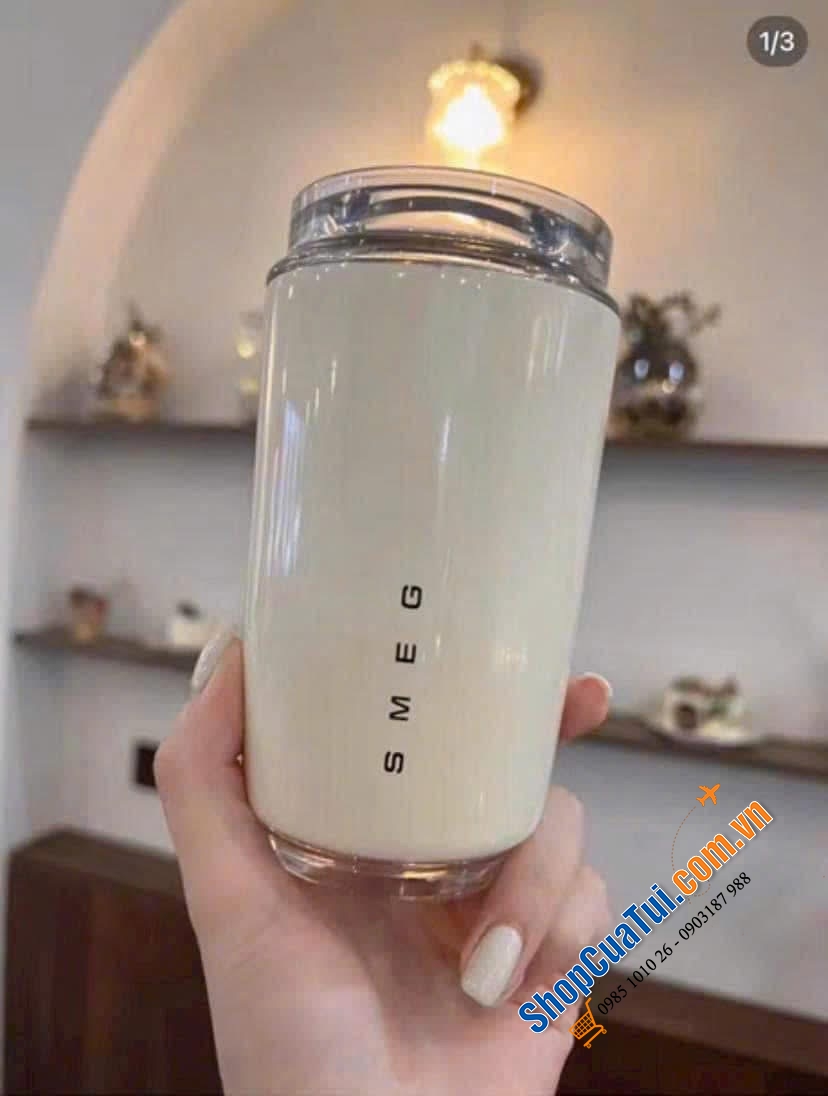 Cốc cafe giữ nhiệt SMEG 300ml.