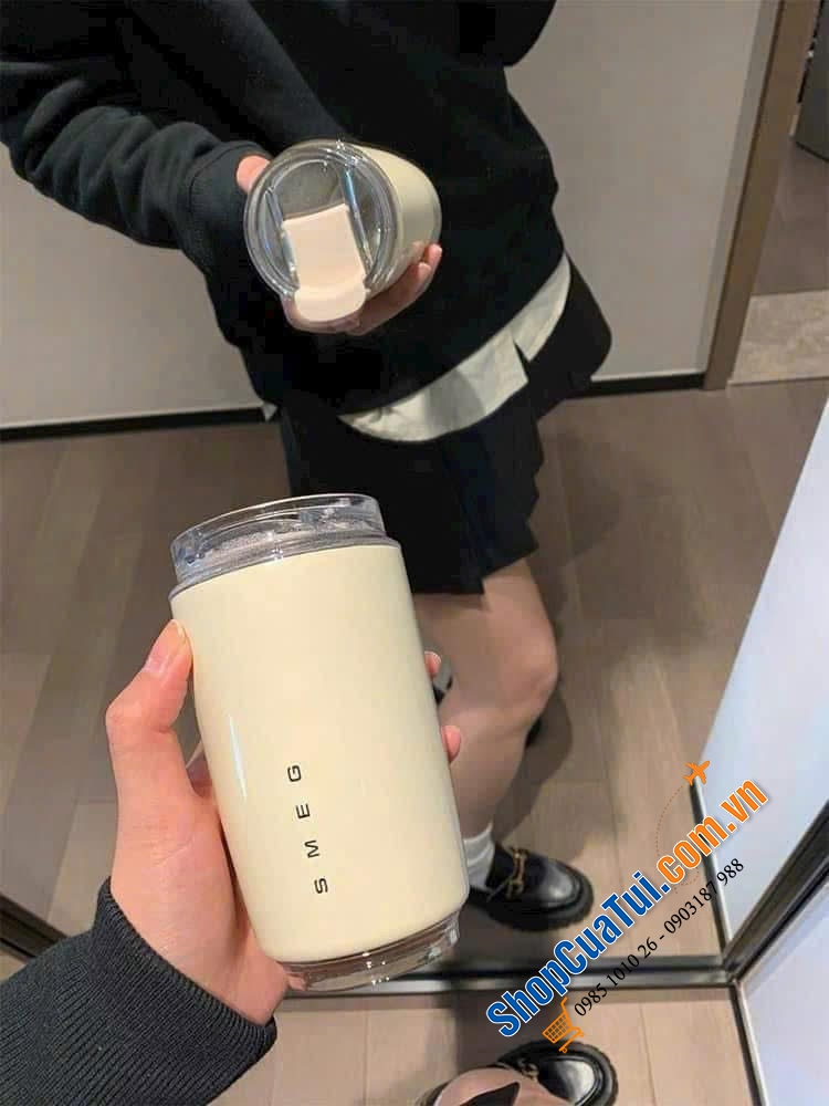 Cốc cafe giữ nhiệt SMEG 300ml.