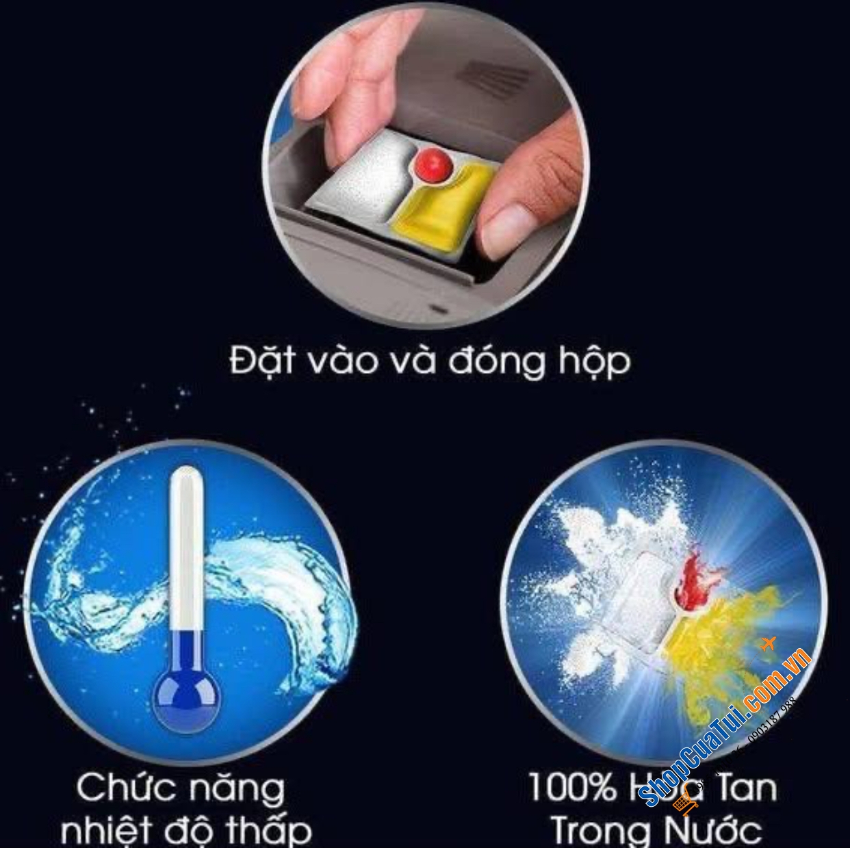 VIÊN RỬA BÁT FINISH QUANTUM 64 VIÊN CÔNG THỨC CẢI TIẾN: làm sạch, chống muối cặn, làm bóng đồ sứ và thuỷ tinh