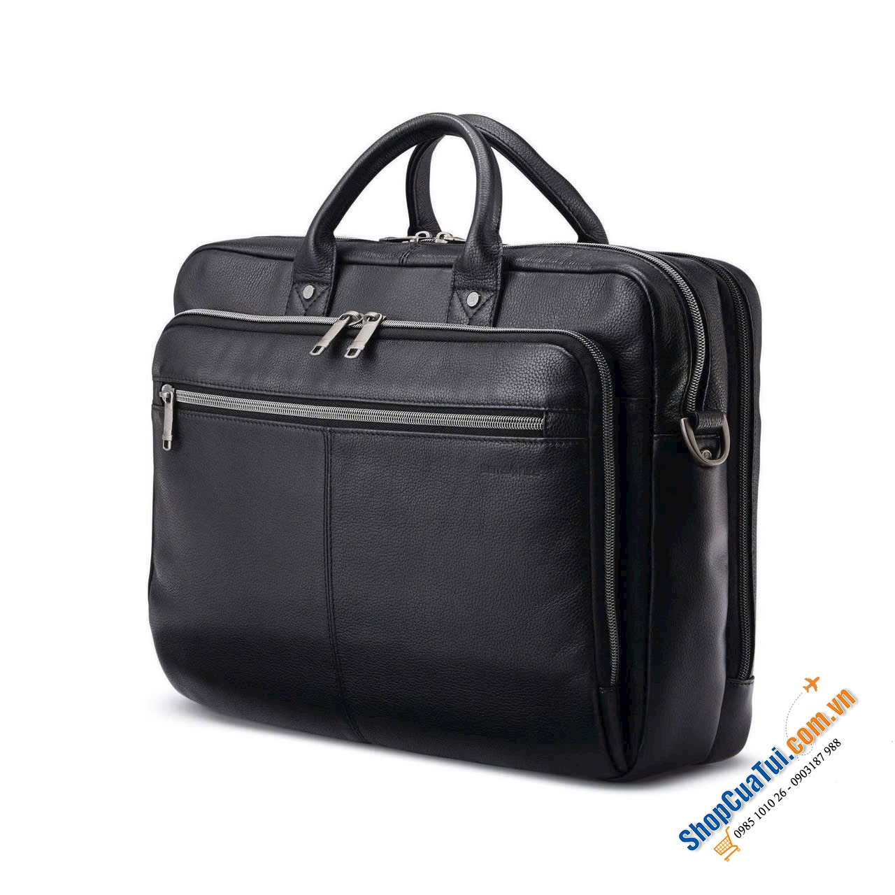 Cặp da doanh nhân Samsonite Classic Leather Toploader.