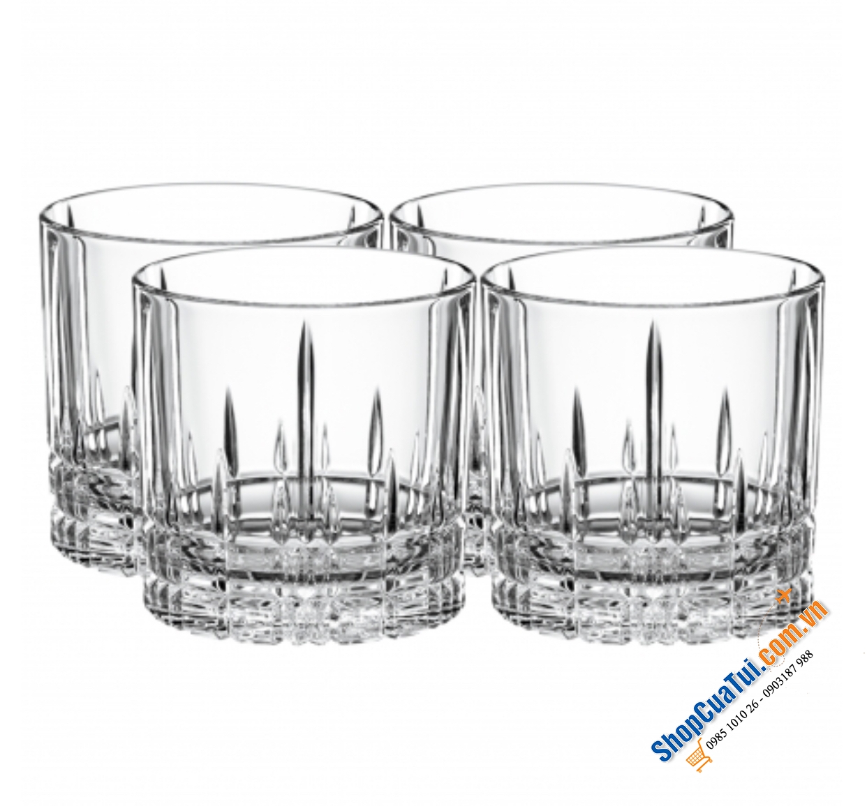 Set 4 cốc Whisky Spiegelau Perfect 270ml - Made in Germany