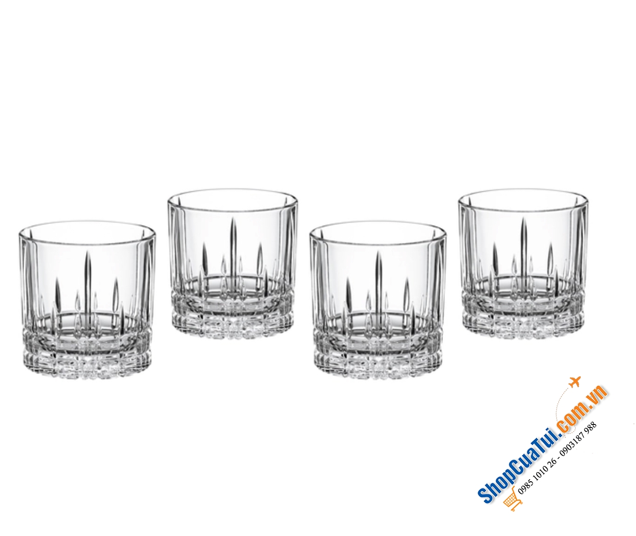 Set 4 cốc Whisky Spiegelau Perfect 270ml - Made in Germany