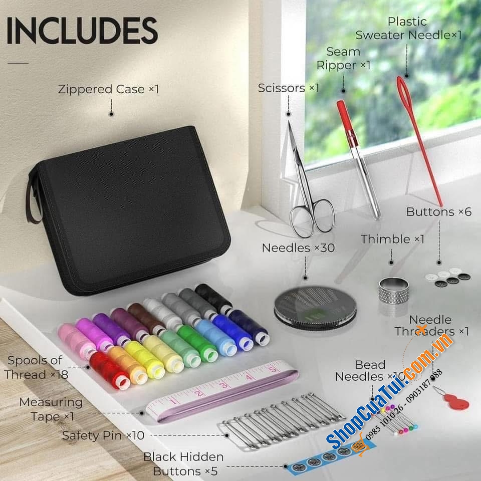 SET ĐỒ KHÂU VÁ (3 mẫu cực xinh)