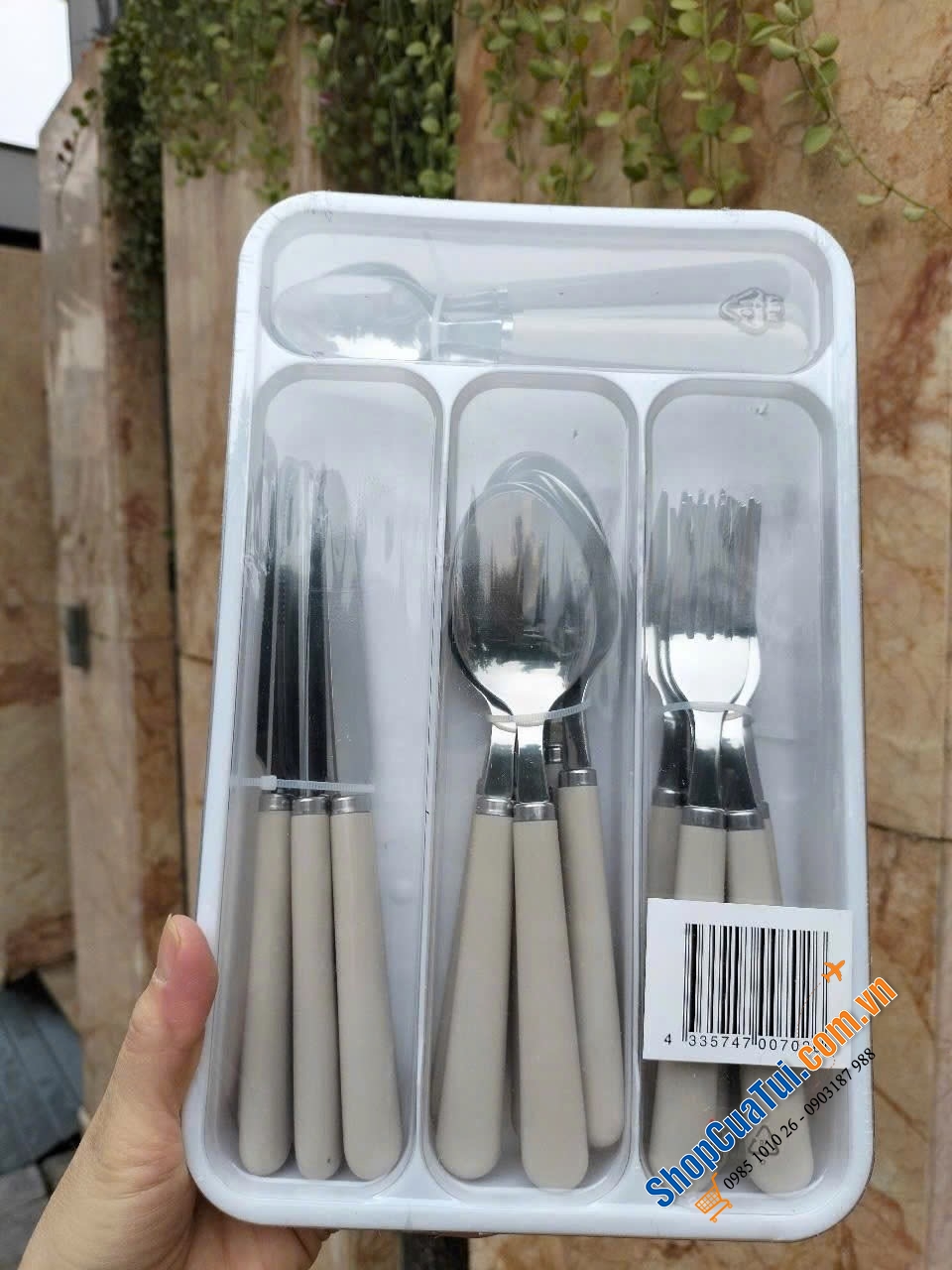 Bộ dao thìa dĩa Ernesto 24 món.