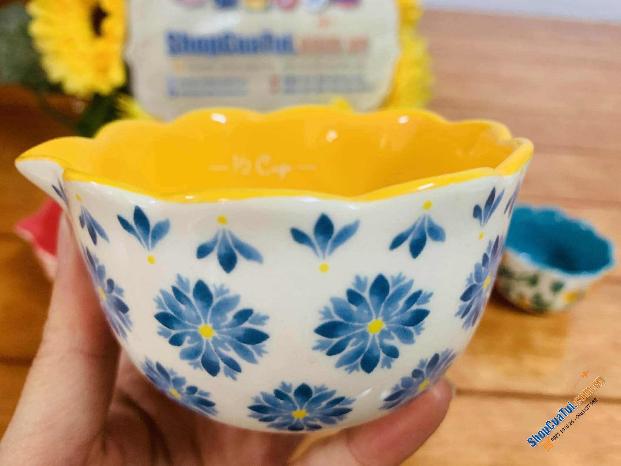 Sét ca đong 4 món The Pioneer Woman Brilliant Blooms.