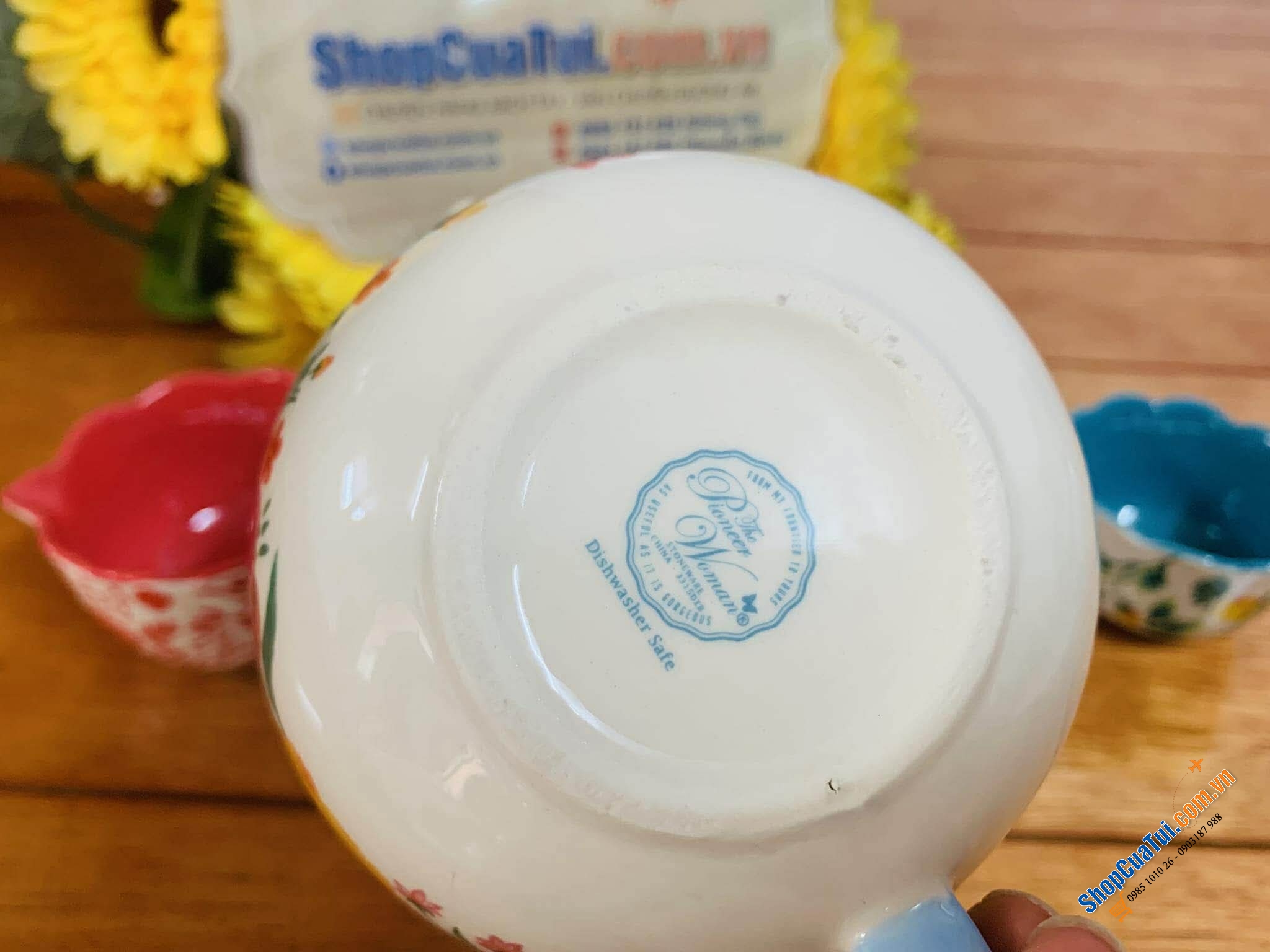 Sét ca đong 4 món The Pioneer Woman Brilliant Blooms.