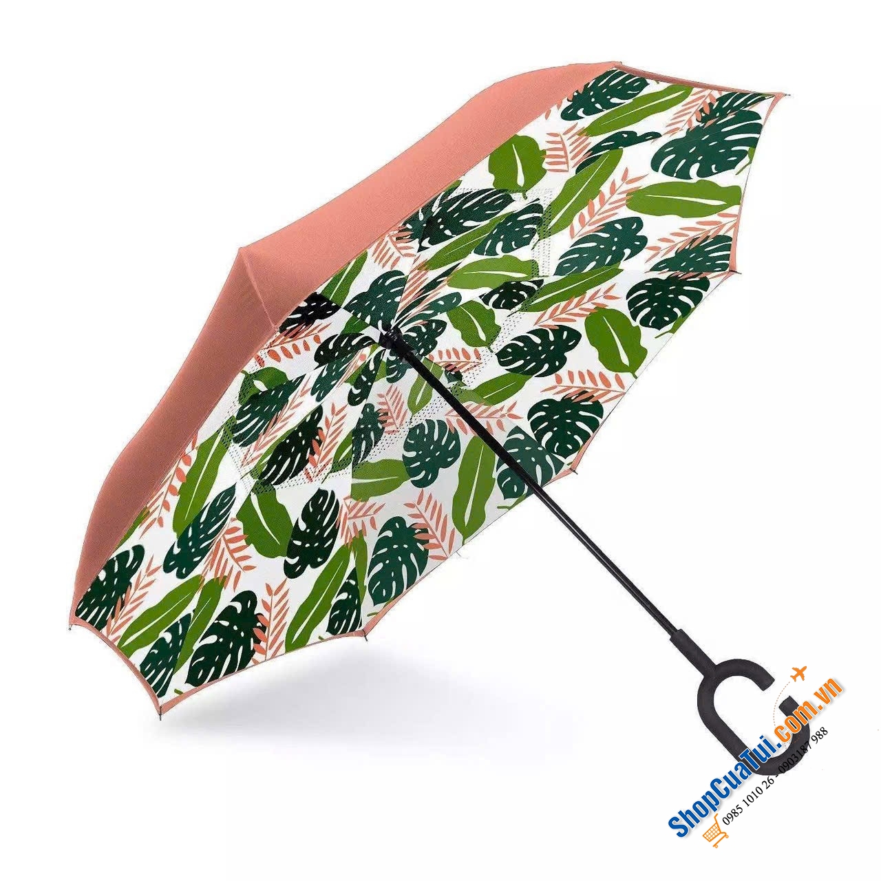Ô NGƯỢC SHEDRAIN - ô gấp và mở ngược thông minh, đặc biệt phù hợp khi ra vào ô tô dưới mưa