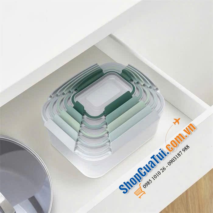 BỘ 5 HỘP ĐỰNG THỰC PHẨM JOSEPH JOSEPH 81127 NEST LOCK.