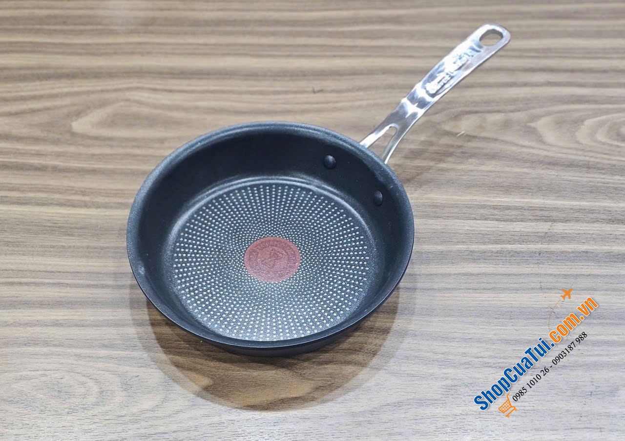 Chảo TEFAL JAMIE OLVER HOME COOK 24cm thân nhôm tay inox cao cấp