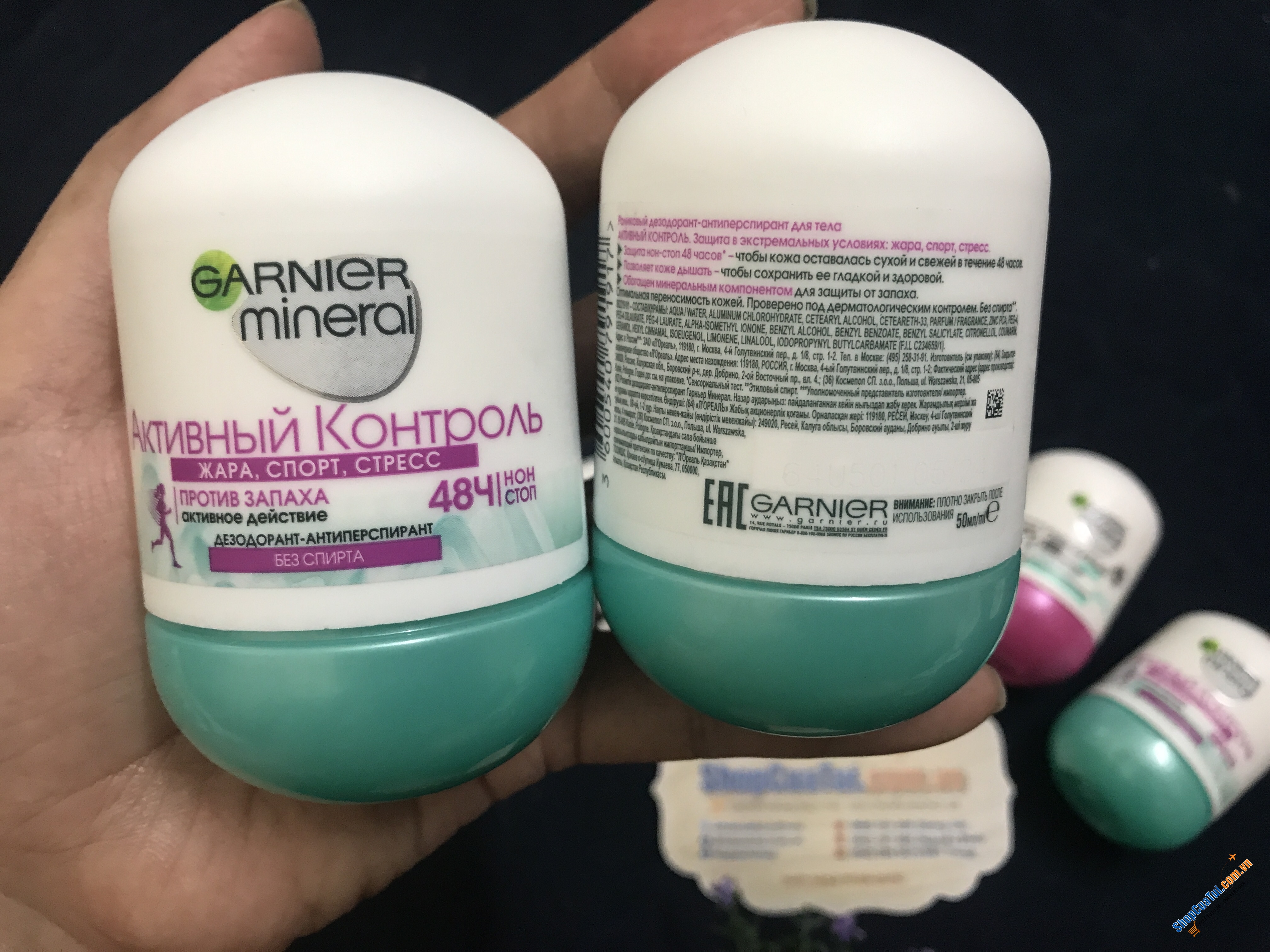 Lăn khử mùi Garnier Mineral Invisible  48h Ngađem lại sự khô thoáng suốt 48 giờ với hương thơm tự nhiên giúp chị em phụ nữ cùng với cánh mày râu luôn cảm thấy tự tin trong giao tiếp
