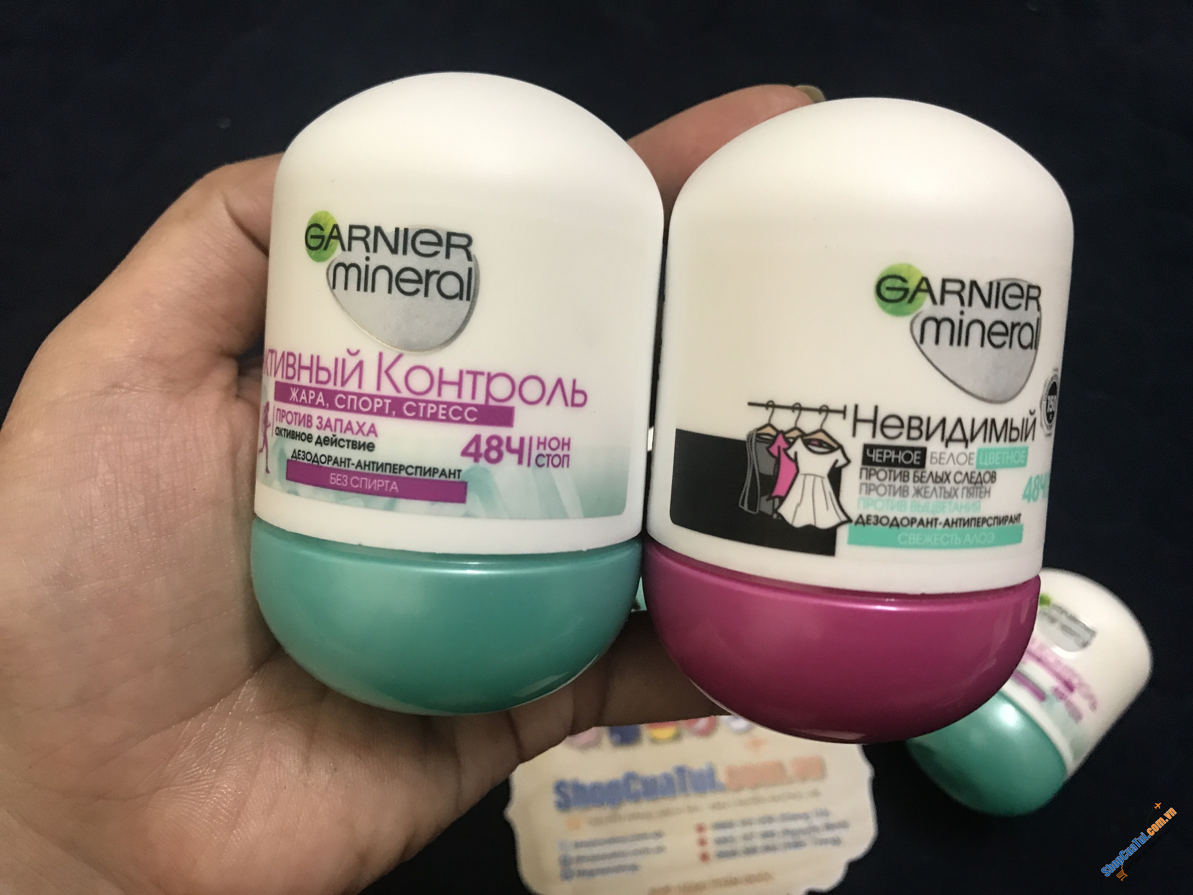Lăn khử mùi Garnier Mineral Invisible  48h Ngađem lại sự khô thoáng suốt 48 giờ với hương thơm tự nhiên giúp chị em phụ nữ cùng với cánh mày râu luôn cảm thấy tự tin trong giao tiếp