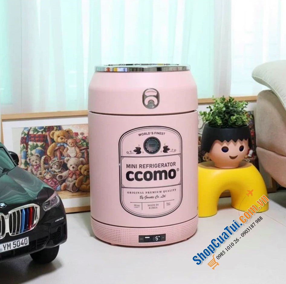 Tủ lạnh mini đựng mỹ phẩm, snack Ccomo Homebar  - Mẫu mới nhất 2024
