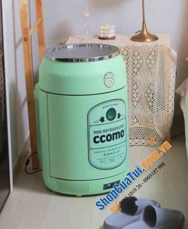 Tủ lạnh mini đựng mỹ phẩm, snack Ccomo Homebar  - Mẫu mới nhất 2024
