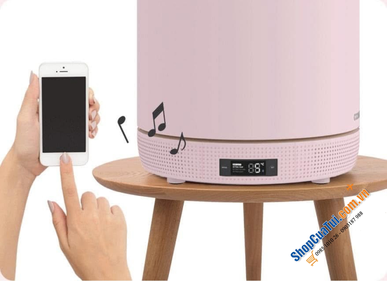 Tủ lạnh mini đựng mỹ phẩm, snack Ccomo Homebar  - Mẫu mới nhất 2024