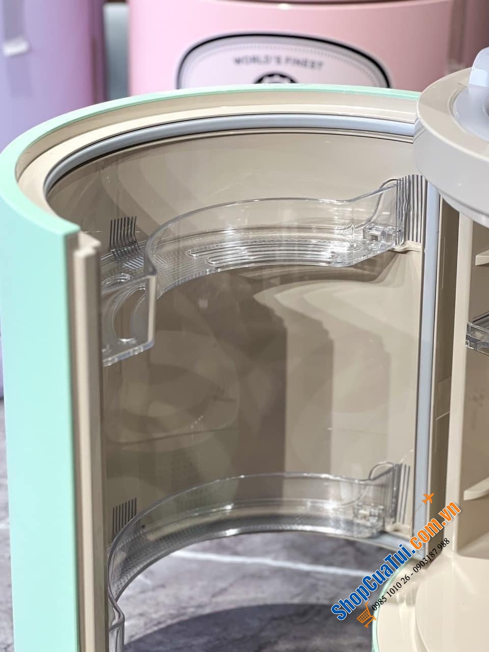 Tủ lạnh mini đựng mỹ phẩm, snack Ccomo Homebar  - Mẫu mới nhất 2024