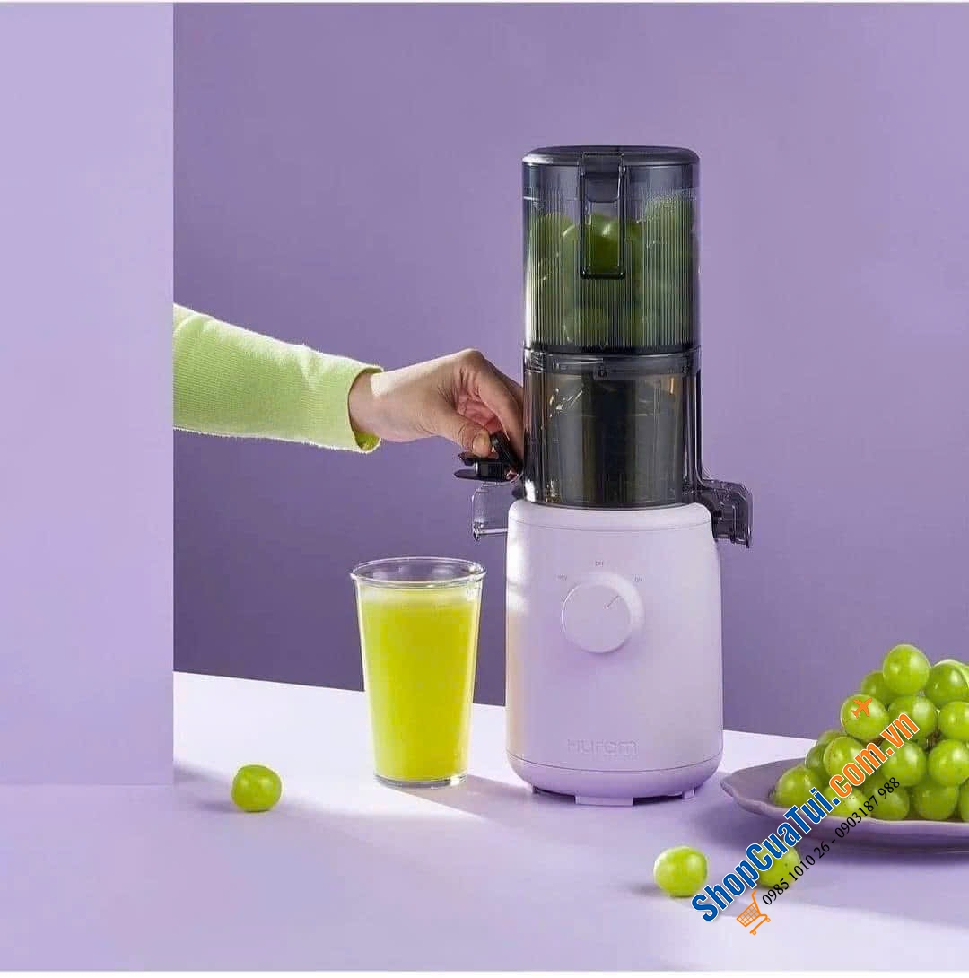 MÁY ÉP CHẬM HUROM H310 – PHIÊN BẢN PASTEL MINI SIÊU XINH CHO MỌI CĂN BẾP HIỆN ĐẠI!