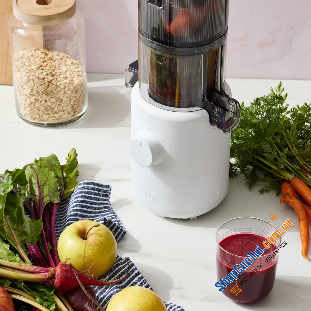 MÁY ÉP CHẬM HUROM H310 – PHIÊN BẢN PASTEL MINI SIÊU XINH CHO MỌI CĂN BẾP HIỆN ĐẠI!
