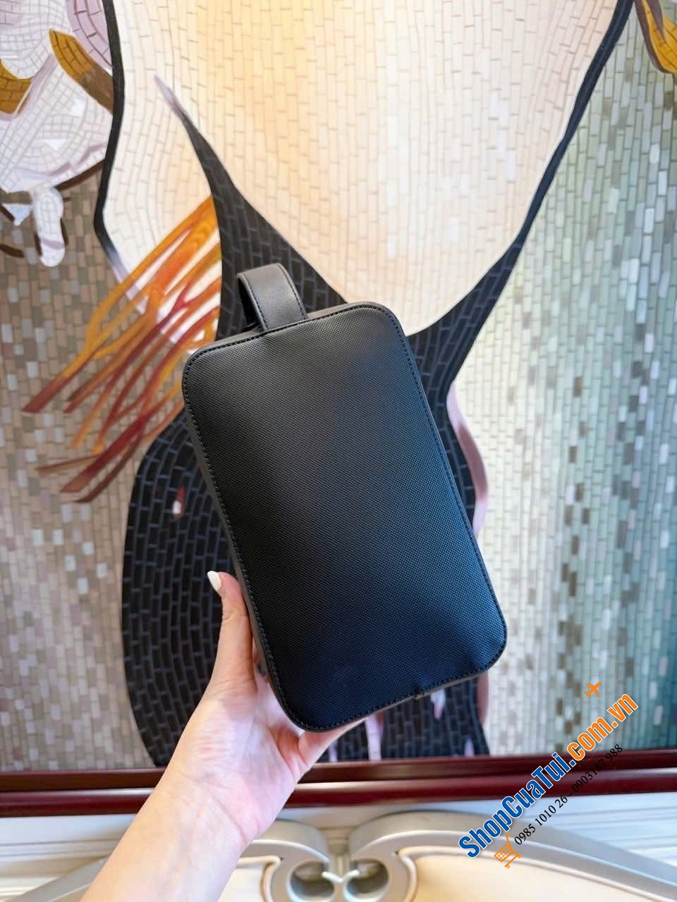 Túi cốp Tommy Classic Signature Dopp Kit.