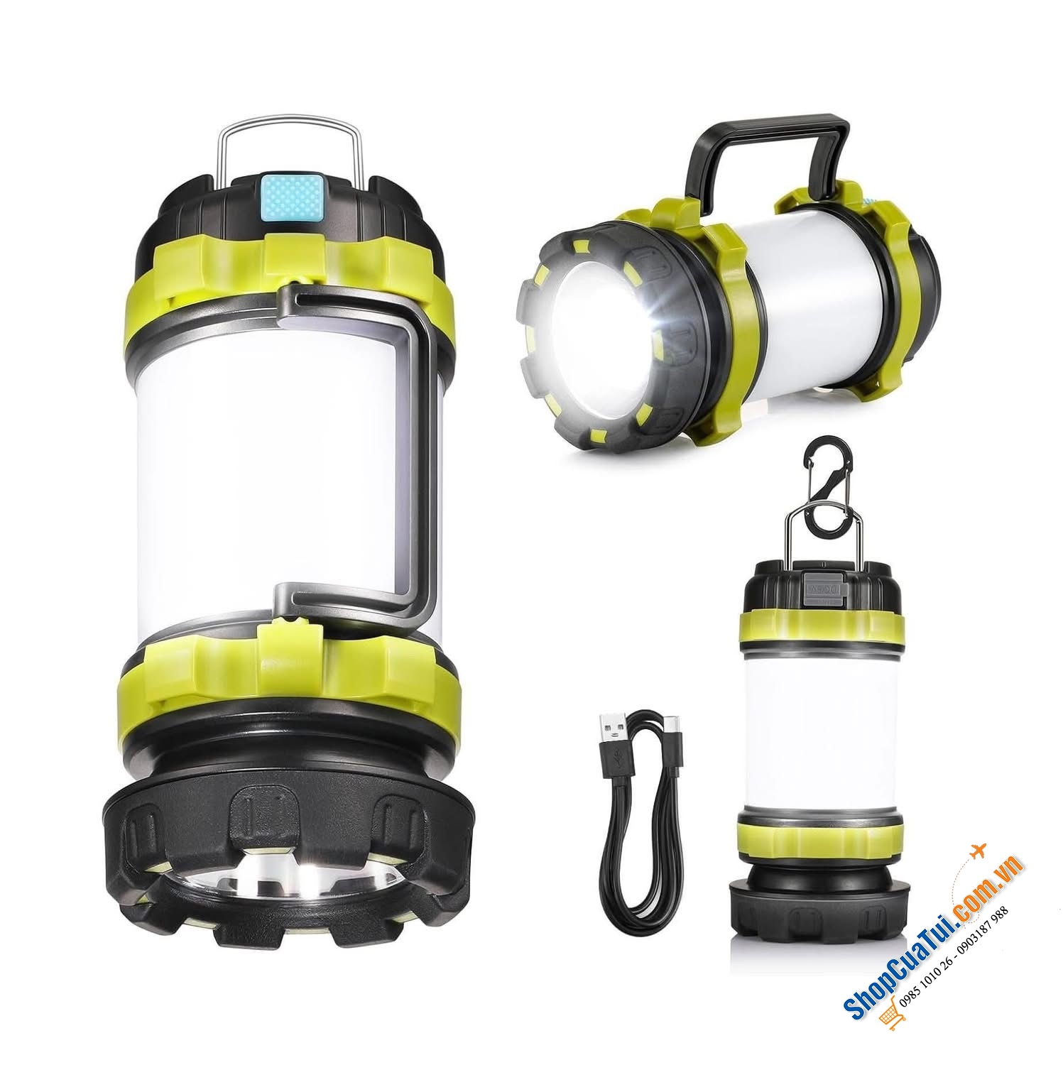 Đèn tích điện đa năng Consciot LED Camping Lantern.