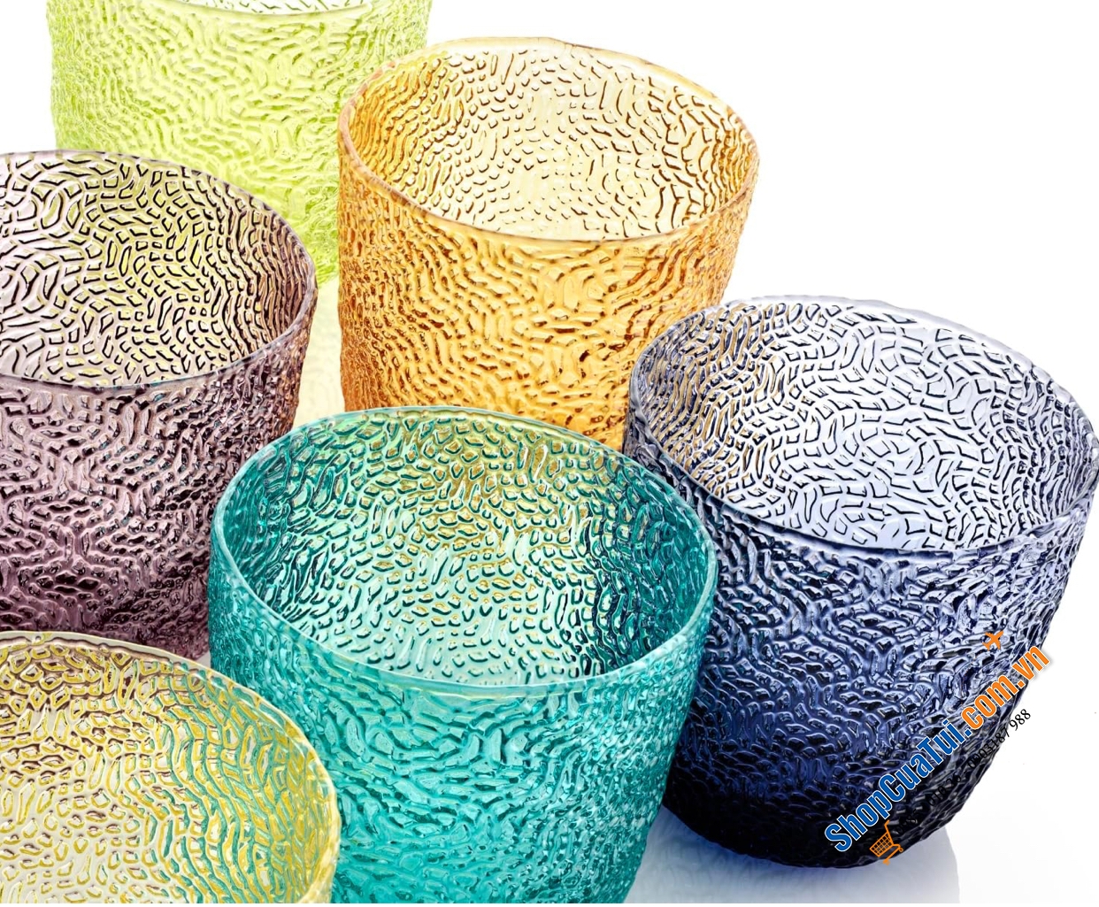 Set 6 cốc uống rượu mạnh IVV Tricot 75ml