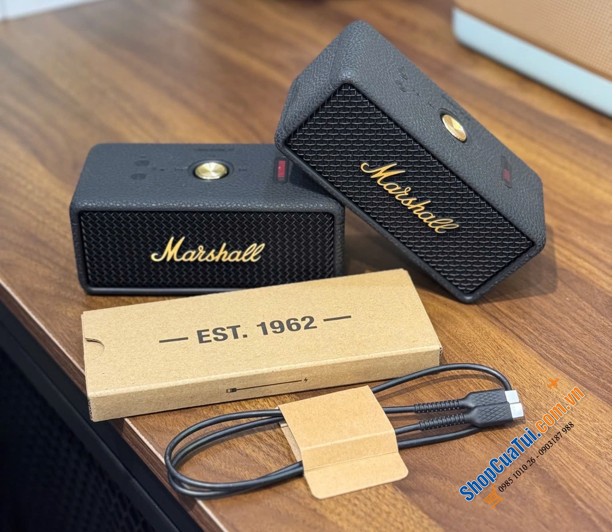 Loa Bluetooth Marshall Emberton III – Nhỏ Gọn, Âm Thanh Cực Chất.
