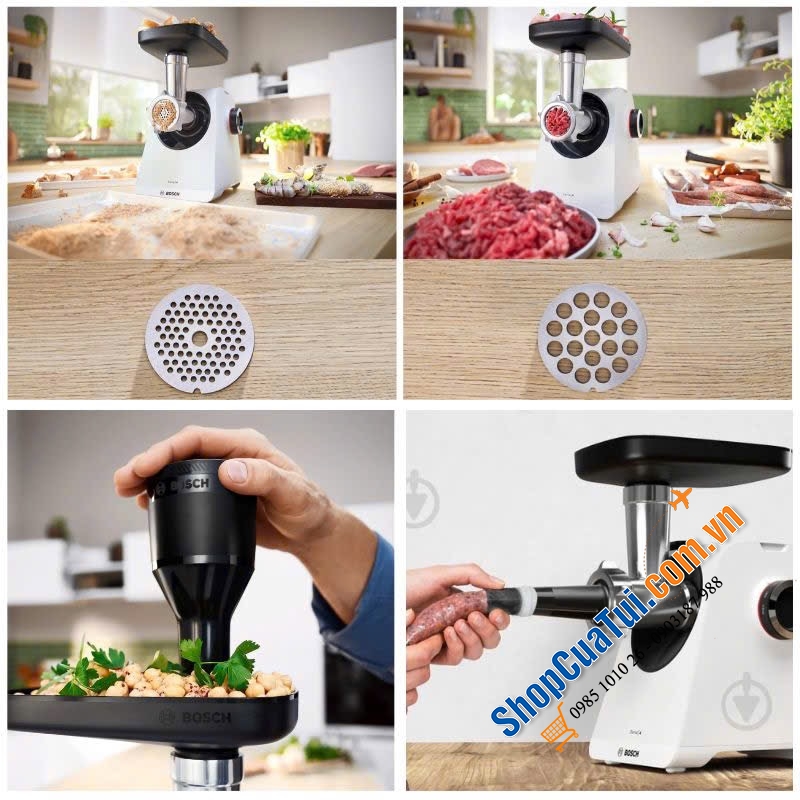 MÁY XAY THỊT BOSCH MFWS420W công suất siêu khoẻ 1900W