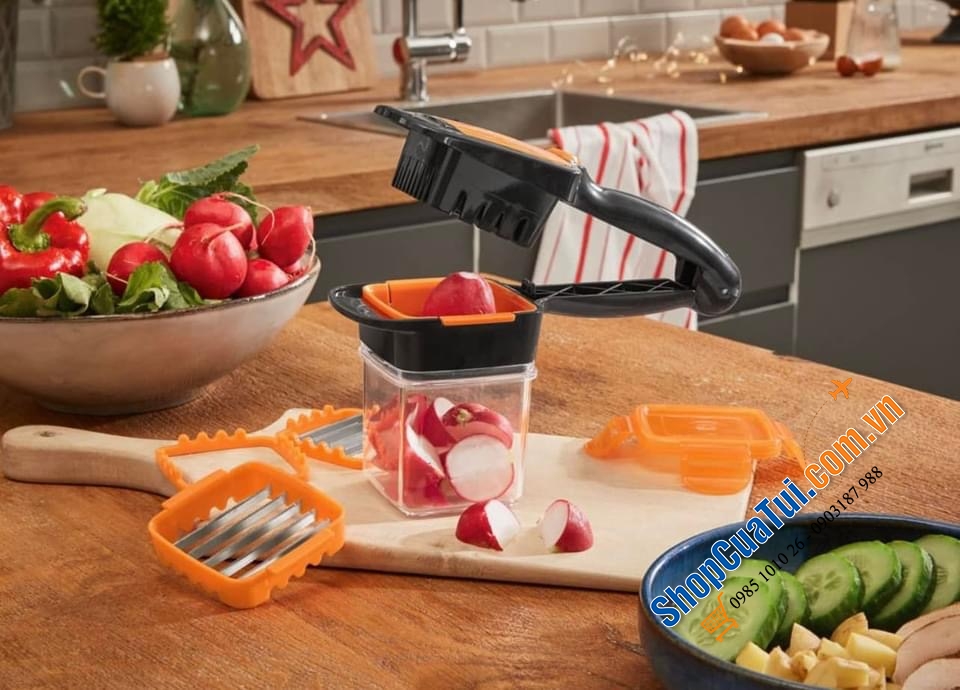 Shopcuatui.com.vn - Dụng Cụ Cắt đa Năng Genius Nicer Dicer Quick 5 In 1.