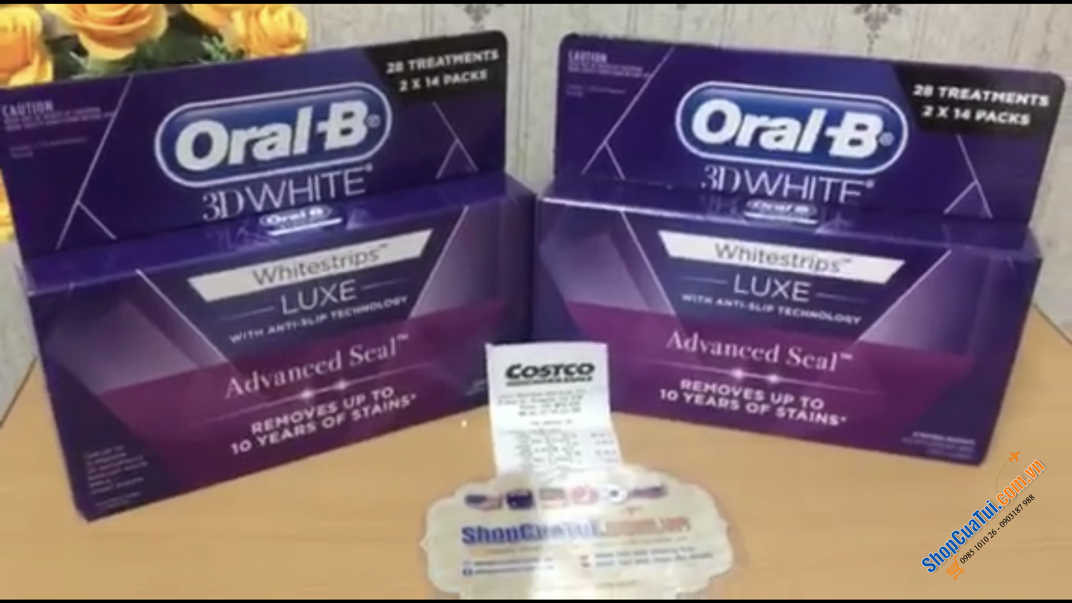 Shopcuatui.com.vn - Miếng Dán Trắng Răng Oral-B 3D White Luxe Advance ...