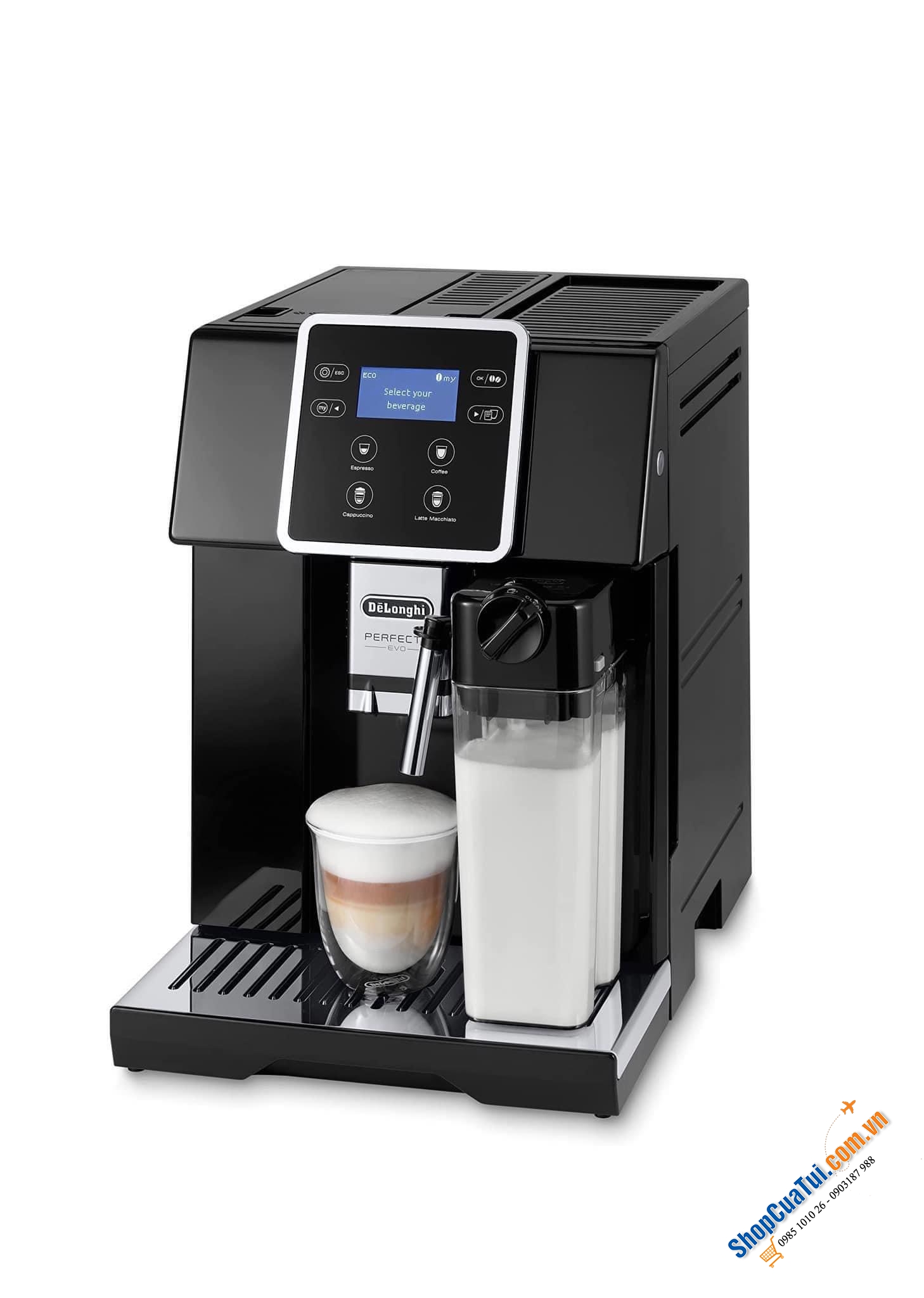 Shopcuatui.com.vn - Máy Pha Cà Phê Hoàn Toàn Tự Động Delonghi Perfecta ...